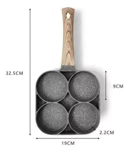 Sarten con 4 Puestos